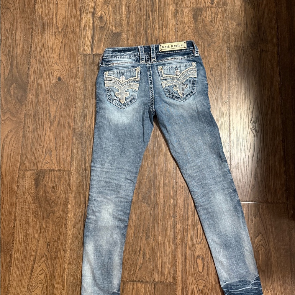Rock Revival Light Blue Skinny Jeans